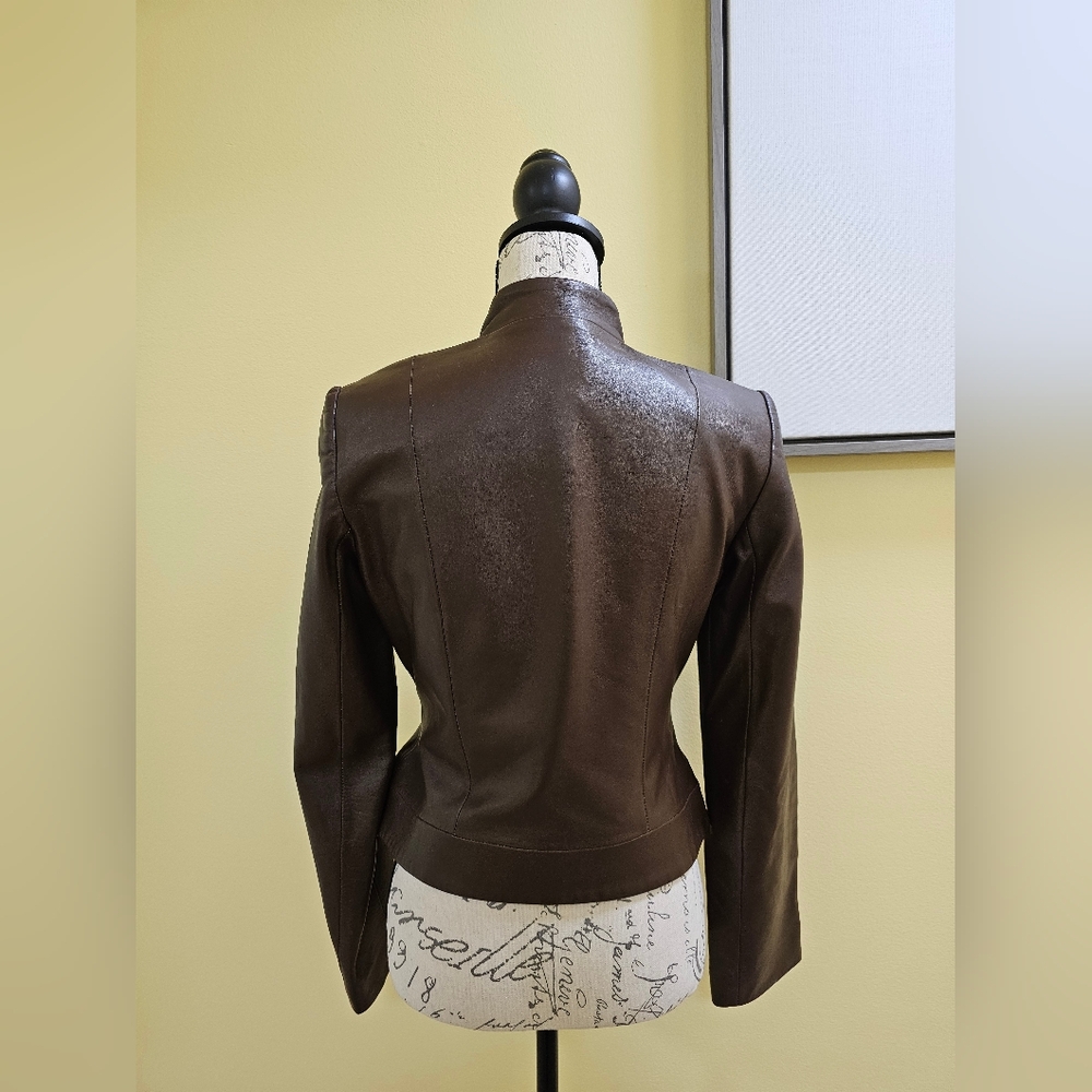 BCBGMaxAzria Leather Jacket - Picture 4 of 14
